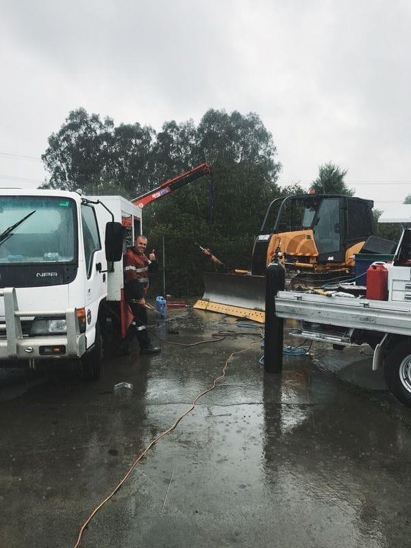 We are here to service your gear. Rain, hail or shine!